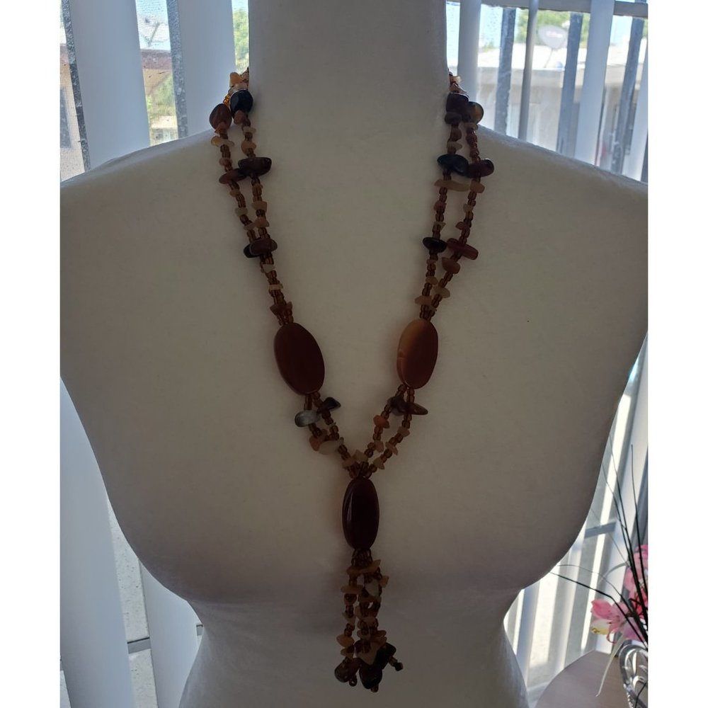 Beautiful woven necklaces handmade with love